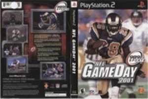 Free download NFL GAMEDAY 2001 [SCUS 97106] (Sony PlayStation 2) Cover Scans (1600DPI) free photo or picture to be edited with GIMP online image editor